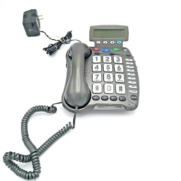 Clear Sounds Amplified Telephone CS40XLC Large Numbers Address Book Loud Speaker - Picture 1 of 8